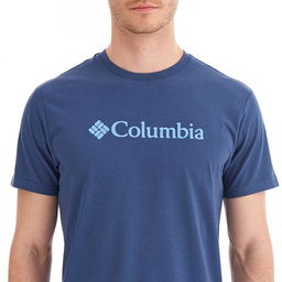 Basic Big Logo Erkek Mavi Outdoor T-Shirt CS0287-480