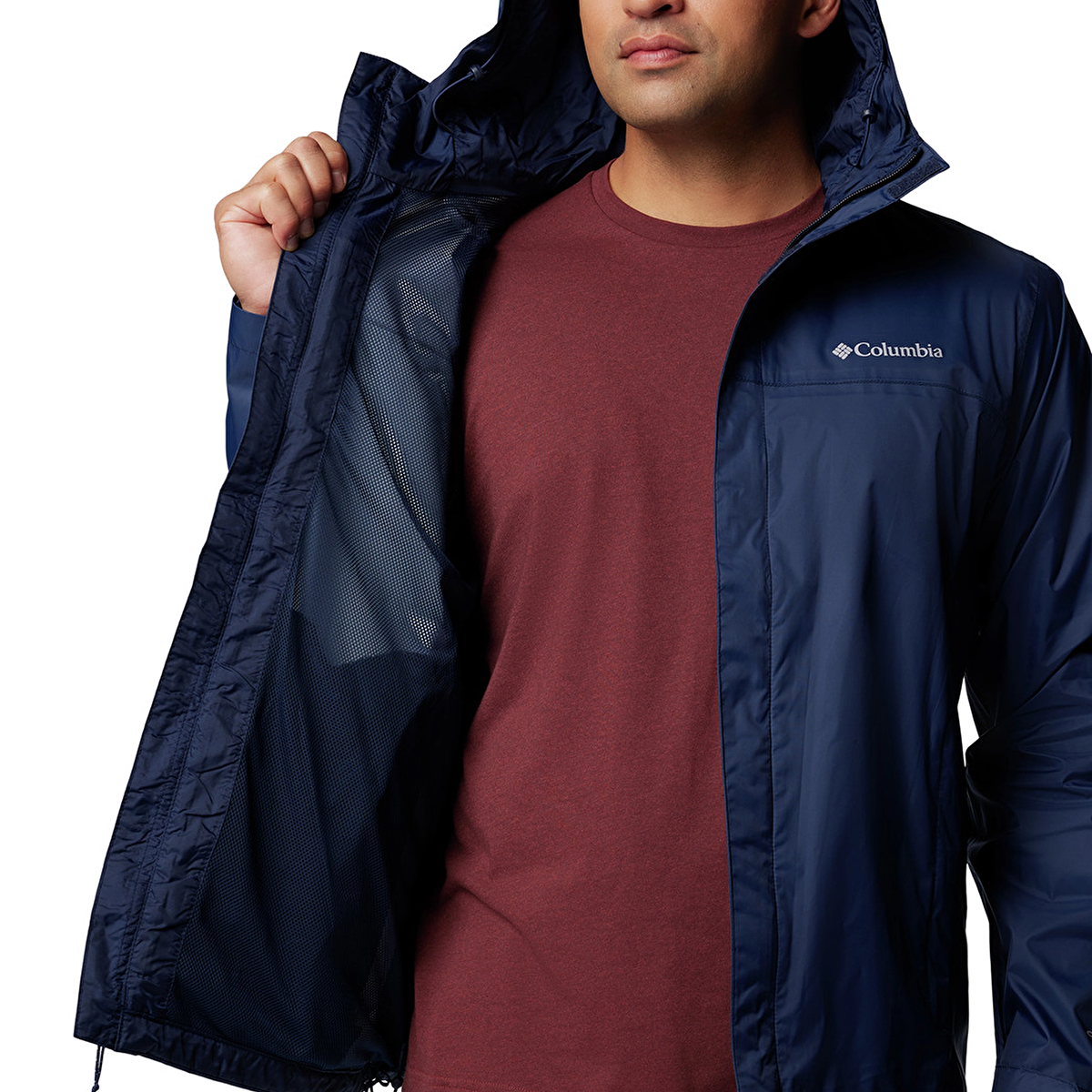 Watertight II Erkek Mavi Outdoor Yağmurluk RM2433-466