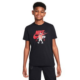 Tee Boxy 2 Çocuk Siyah Günlük Stil T-Shirt HM5661-010