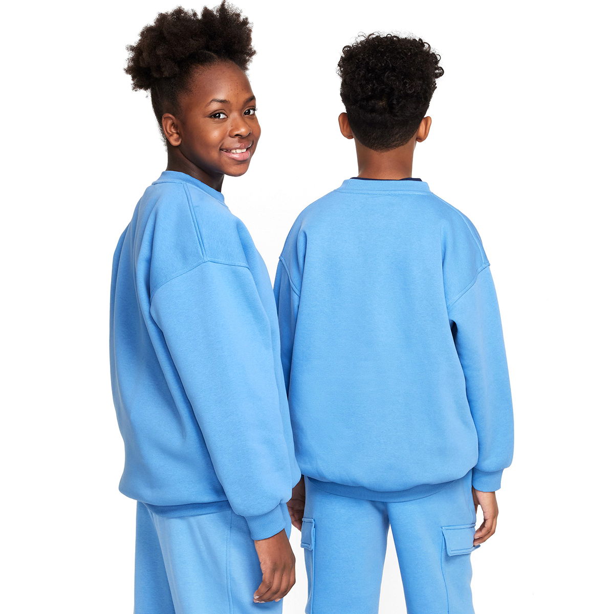 Club Çocuk Mavi Günlük Stil Sweatshirt FD2923-489