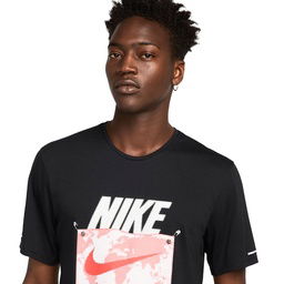 Dri-Fit Run Energy Erkek Siyah Koşu T-Shirt HJ4158-010