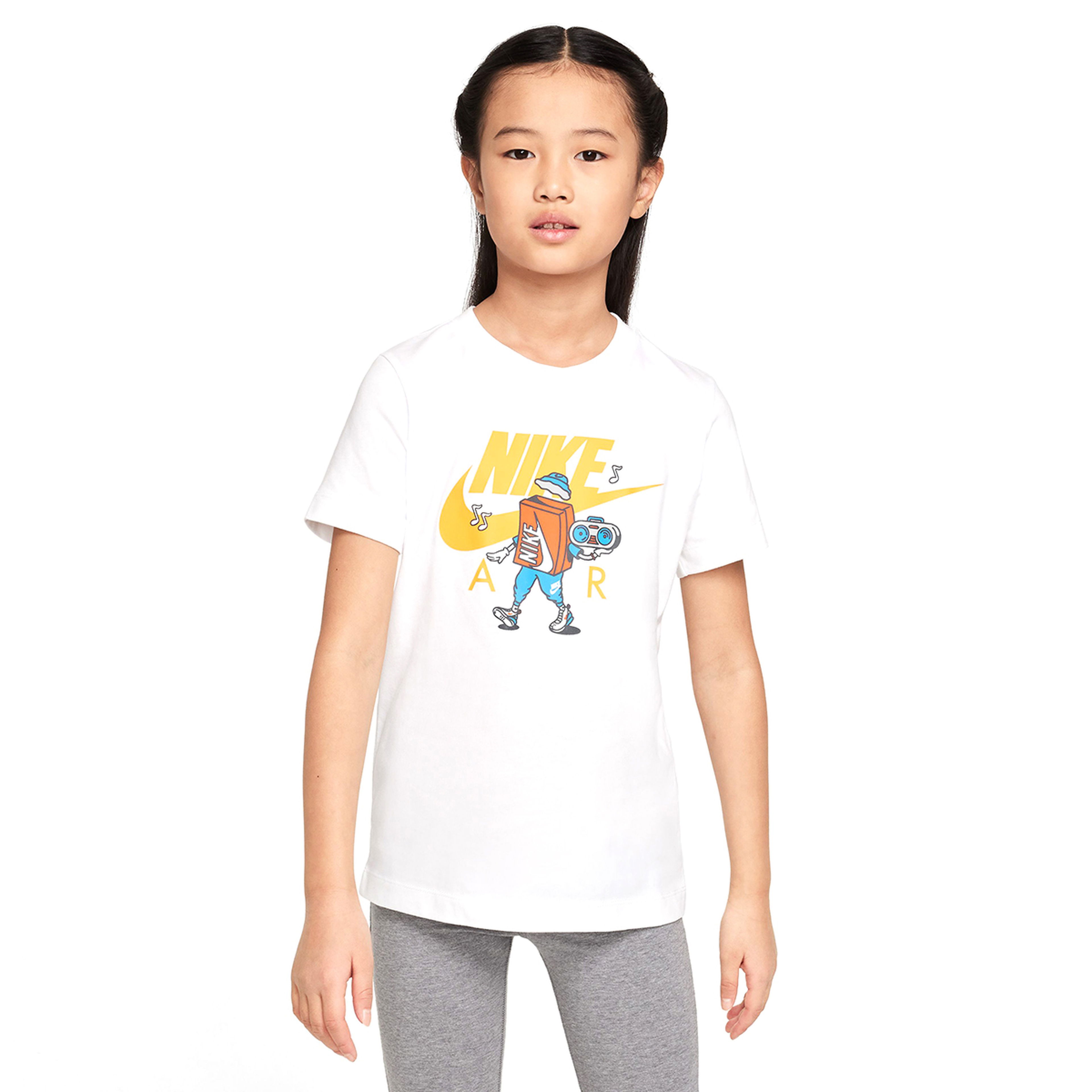 Tee Boxy 2 Çocuk Beyaz Günlük Stil T-Shirt HM5661-100