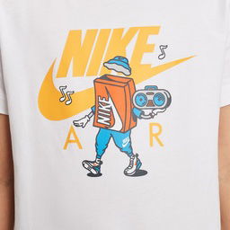 Tee Boxy 2 Çocuk Beyaz Günlük Stil T-Shirt HM5661-100