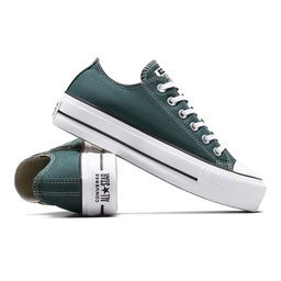 Chuck Taylor All Star Lift Kadın Yeşil Sneaker Ayakkabı A12595C