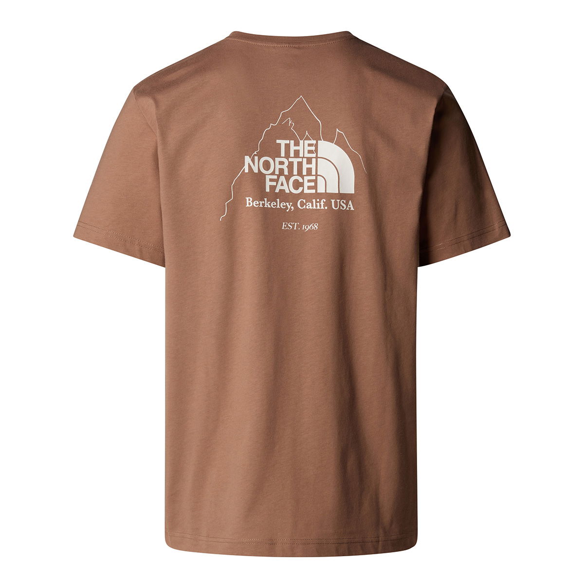 Biner Erkek Kahverengi Outdoor T-Shirt NF0A894Z6IH1