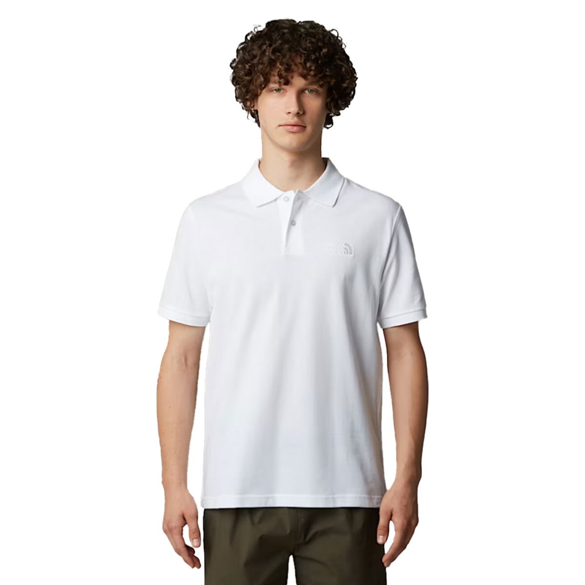 Essential Erkek Beyaz Outdoor T-Shirt NF0A8C1PFN41