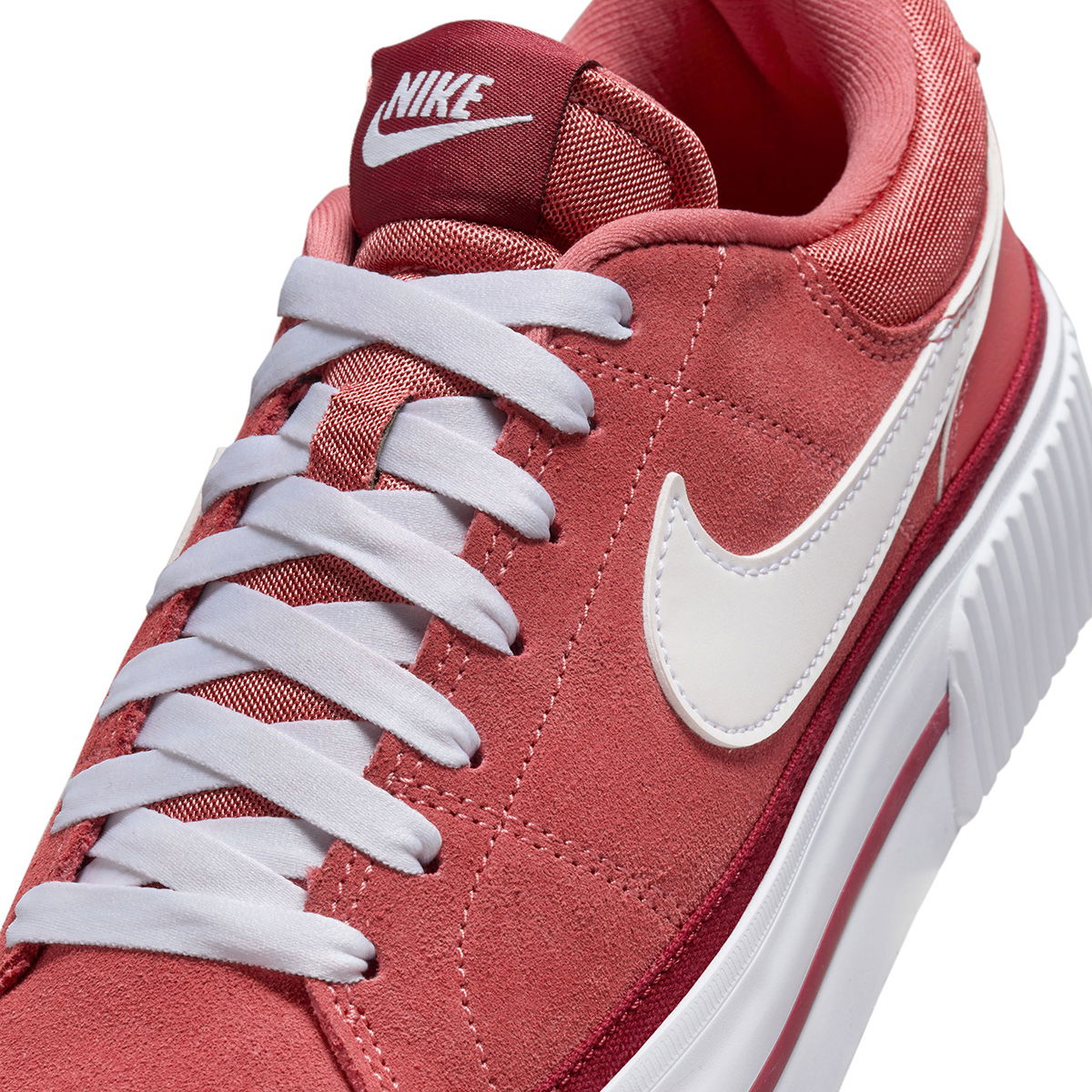 W Court Legacy Lift Kadın Kırmızı Sneaker Ayakkabı FJ1986-600