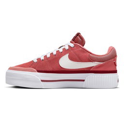 W Court Legacy Lift Kadın Kırmızı Sneaker Ayakkabı FJ1986-600