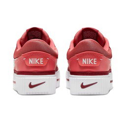 W Court Legacy Lift Kadın Kırmızı Sneaker Ayakkabı FJ1986-600