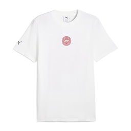F1 China Erkek Beyaz Günlük Stil T-Shirt 63017402