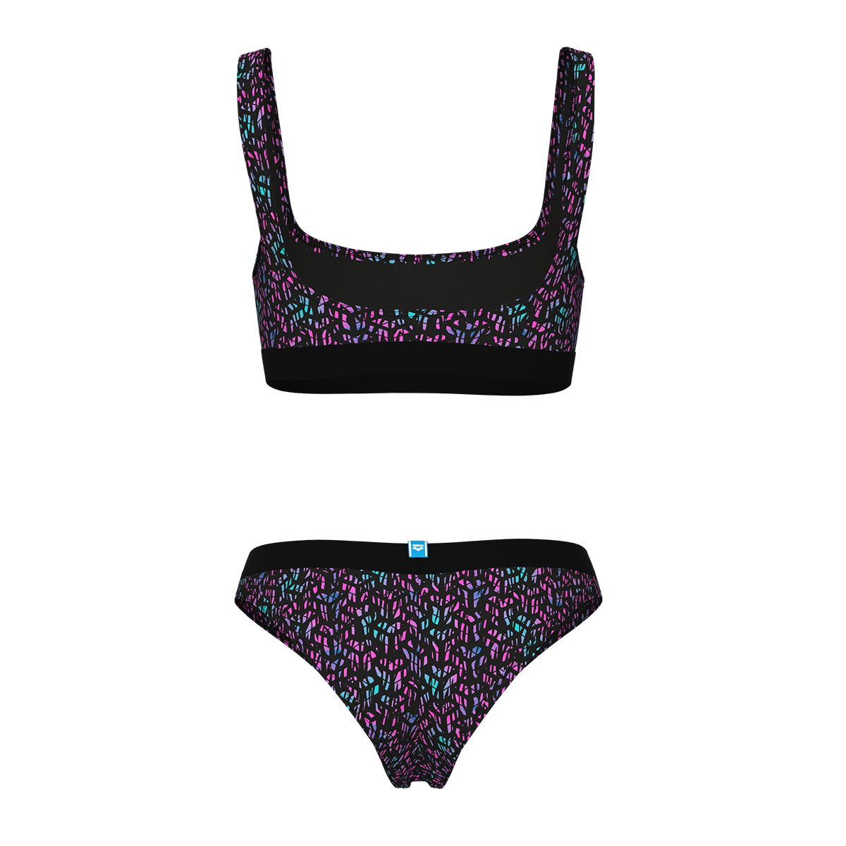 Monogram Elastic Bralette Kadın Siyah Yüzücü Bikini 009389550