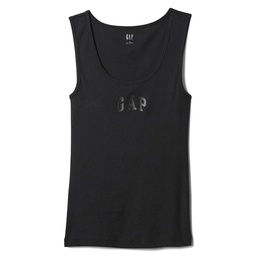 V-Sl Bf Tank Gap Kadın Siyah Günlük Stil Atlet 585421007