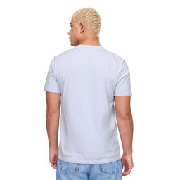 V-Everyday Soft Erkek Mavi Günlük Stil T-Shirt 856659025