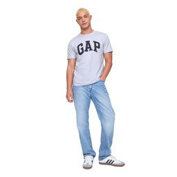 V-Everyday Soft Erkek Mavi Günlük Stil T-Shirt 856659025
