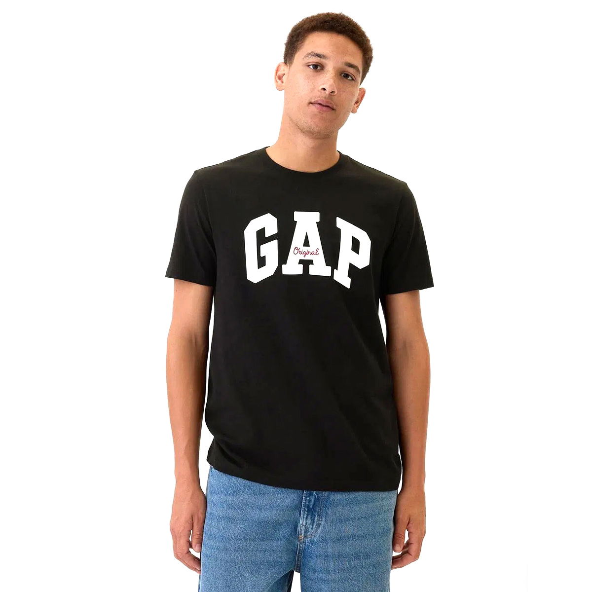 V-Frch Everyday Erkek Siyah Günlük Stil T-Shirt 542246003