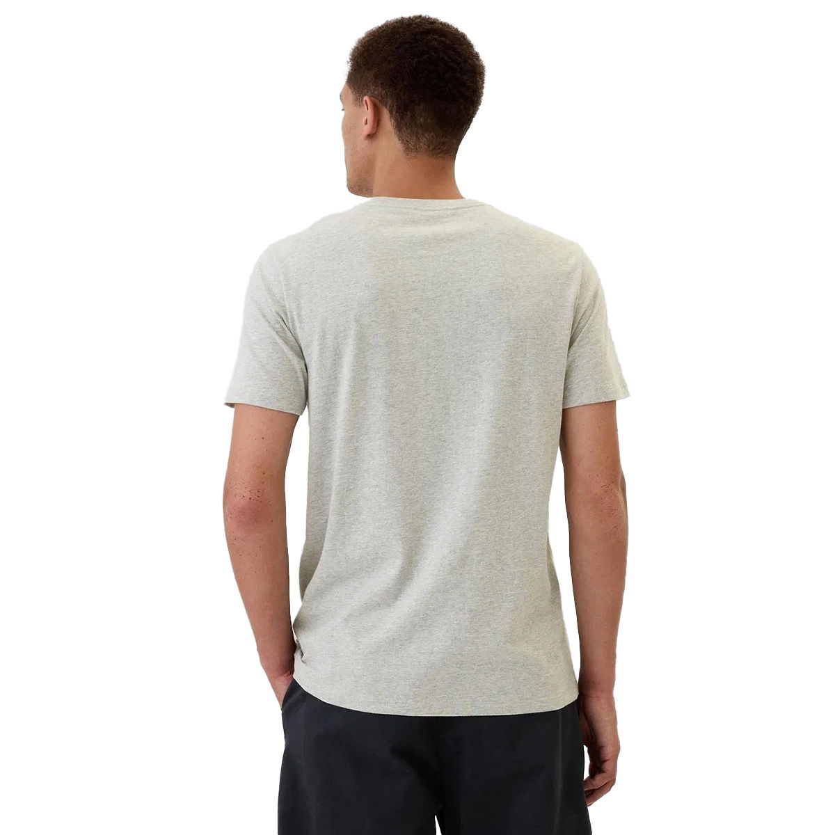 V-Frch Everyday Erkek Gri Günlük Stil T-Shirt 542246000
