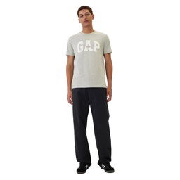 V-Frch Everyday Erkek Gri Günlük Stil T-Shirt 542246000