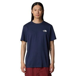 Simple Dome Erkek Mavi Outdoor T-Shirt NF0A87NG8K21