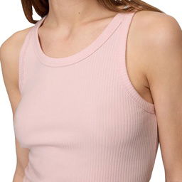 V-Sl 4X2 High Neck Tank Kadın Pembe Günlük Stil Atlet 723645008