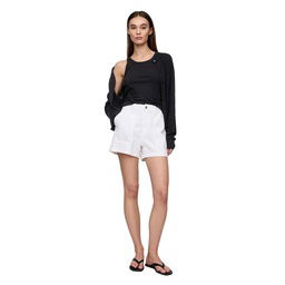 V-Sl 4X2 High Neck Tank Kadın Siyah Günlük Stil Atlet 723645003
