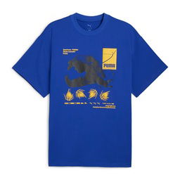 Ancient Roars Erkek Mavi Basketbol T-Shirt 63066501