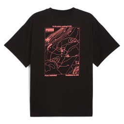 Excavation Erkek Siyah Basketbol T-Shirt 63066401