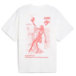 The First Buckets Erkek Beyaz Basketbol T-Shirt 63066601