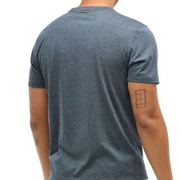 GlideTech Erkek Mavi Koşu T-Shirt 1164158-VST