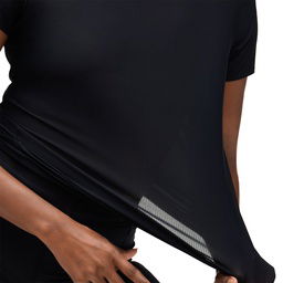 Airolite Run Kadın Siyah Koşu T-Shirt 1151084-BLK