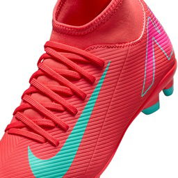 Mercurial Jr Superfly 10 Club Fg/Mg Çocuk Kırmızı Futbol Krampon FQ8318-800
