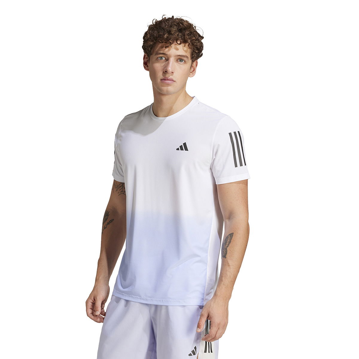 Otr Erkek Beyaz Koşu T-Shirt JC9886