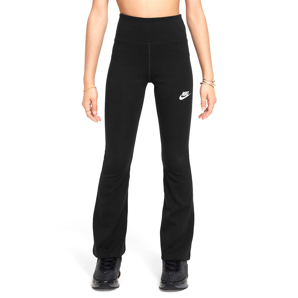 Classic Sportswear Çocuk Siyah Günlük Stil Tayt FZ5585-010