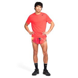 Dri-Fit ADV AeroSwift Erkek Kırmızı Koşu T-Shirt HJ3377-696