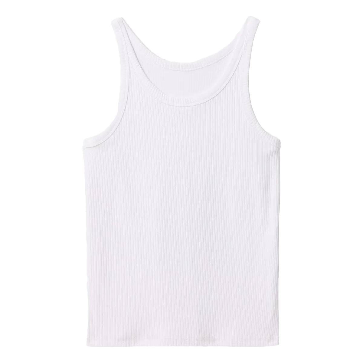V-Sl 4X2 High Neck Tank Kadın Beyaz Günlük Stil Atlet 723645001