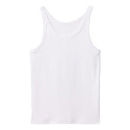 V-Sl 4X2 High Neck Tank Kadın Beyaz Günlük Stil Atlet 723645001