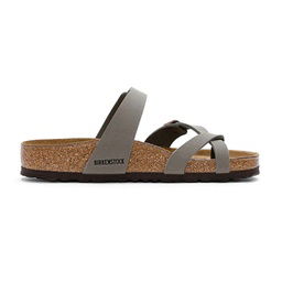 Mayari Unisex Gri Günlük Stil Terlik 071071-20316