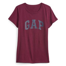V-Ss Logo Classic Kadın Kırmızı Günlük Stil T-Shirt 729555007