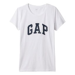V-Ss Logo Classic Kadın Beyaz Günlük Stil T-Shirt 729555012