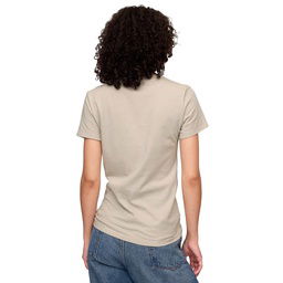 V-Ss Logo Classic Kadın Mavi Günlük Stil T-Shirt 729555009