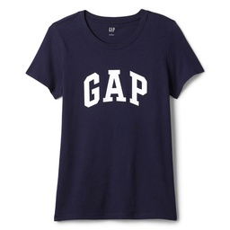 V-Ss Logo Classic Kadın Mavi Günlük Stil T-Shirt 729555000