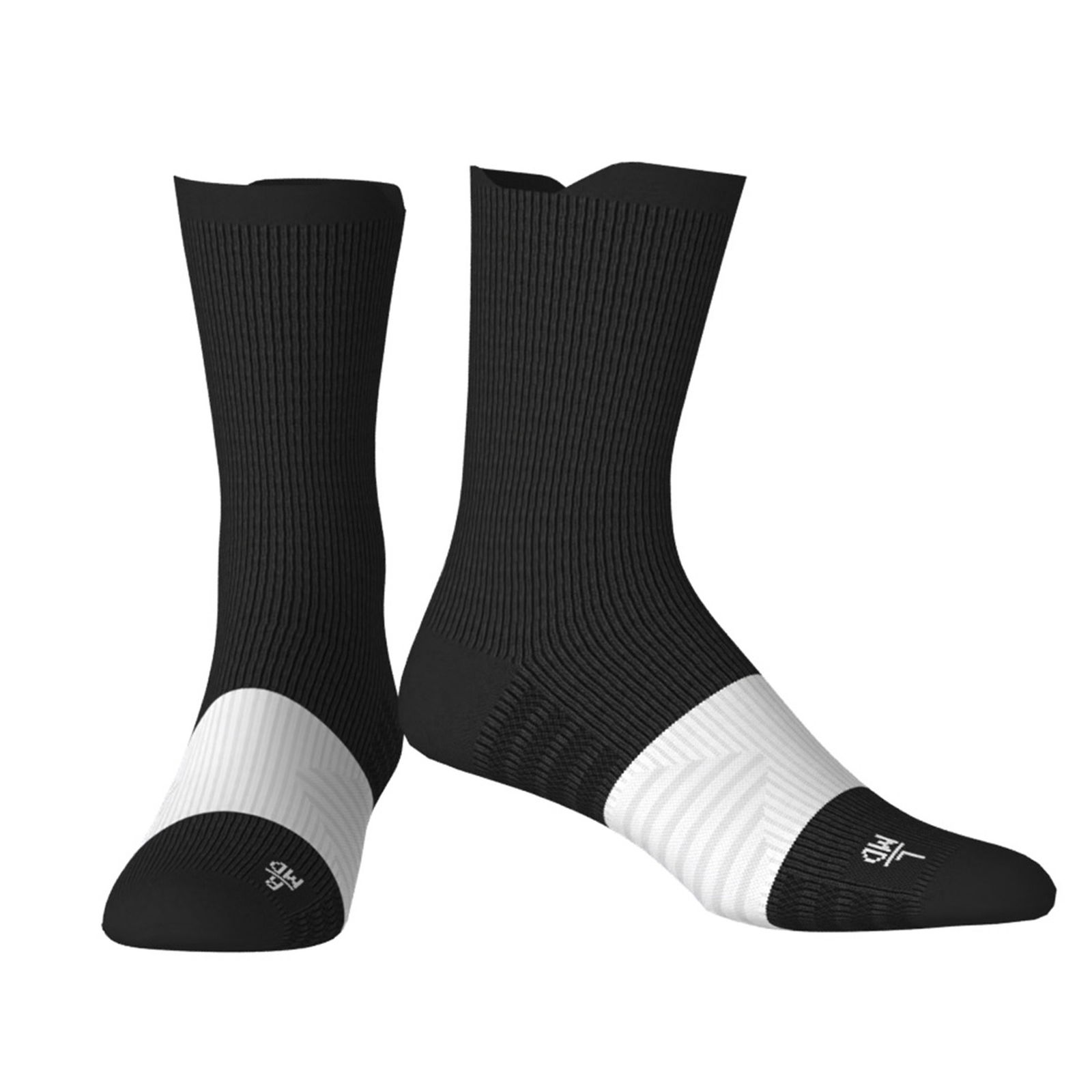 Runxgrafic Unisex Siyah Koşu Çorabı JC5766