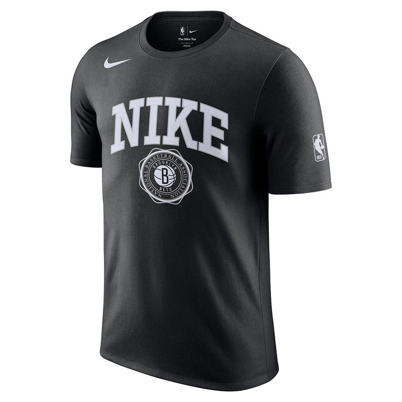 Brooklyn Nets Erkek Siyah Basketbol T-Shirt HQ0516-010