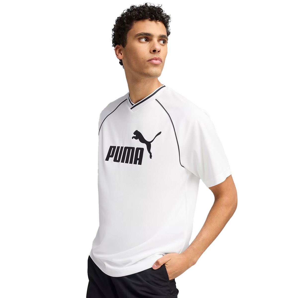 Essential Erkek Beyaz Futbol Forma 68826402