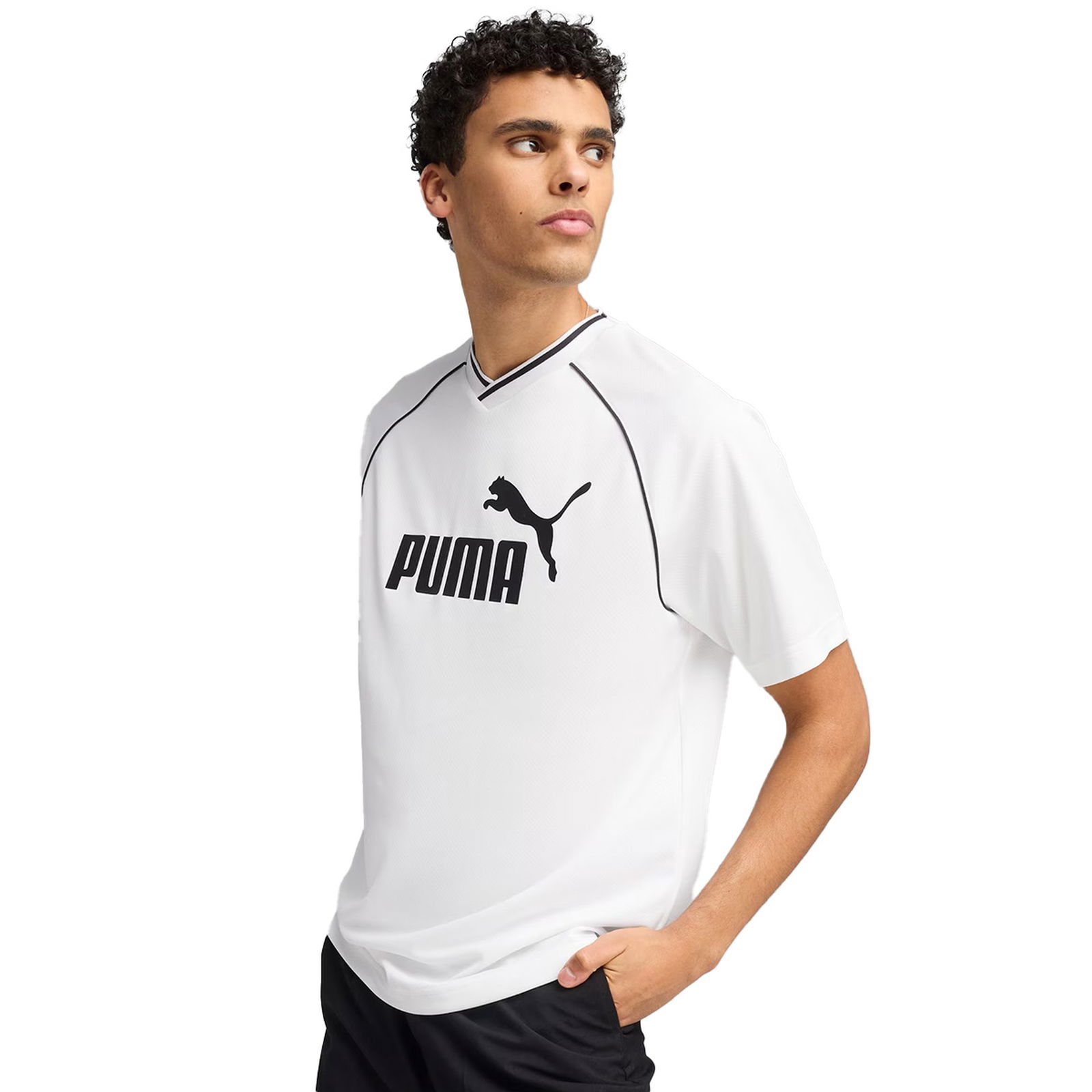 Essential Erkek Beyaz Futbol Forma 68826402