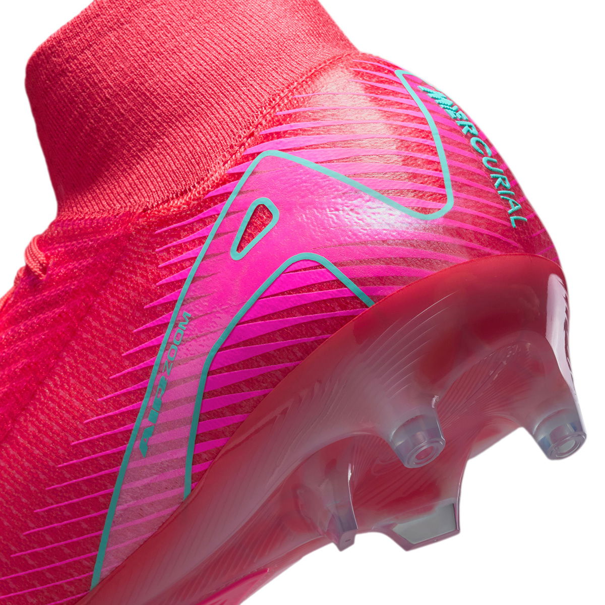 Mercurial Zoom Superfly 10 Elite Ag-Pro Erkek Pembe Futbol Krampon FQ8339-800