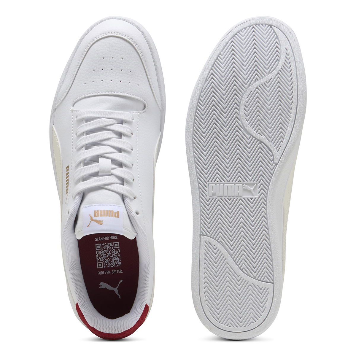 Shuffle Erkek Beyaz Sneaker Ayakkabı 30966837
