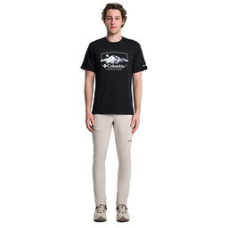 Brush With Nature Erkek Siyah Outdoor T-Shirt CS0411-010