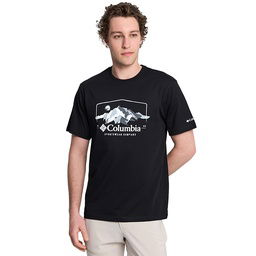 Brush With Nature Erkek Siyah Outdoor T-Shirt CS0411-010