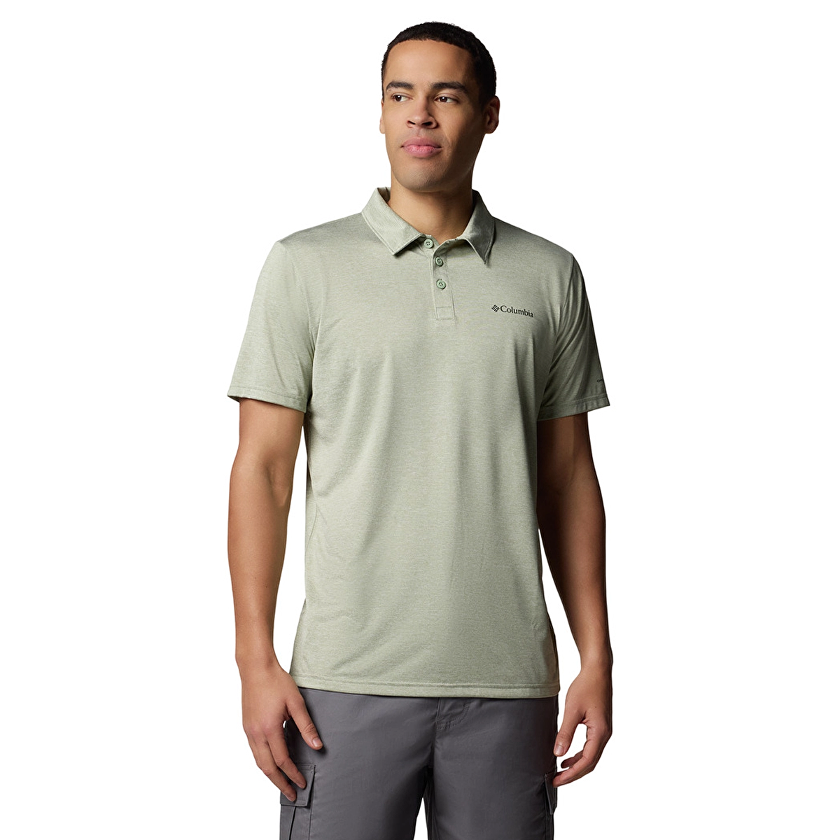 Hike Polo Erkek Yeşil Outdoor T-Shirt AO3614-348