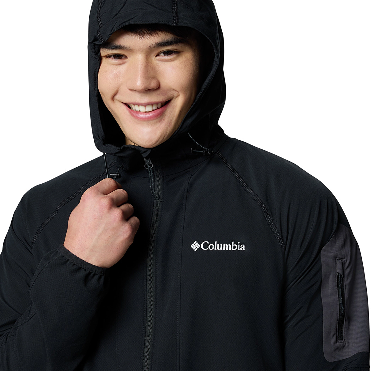 Tall Heights II Hooded Softshell Erkek Siyah Outdoor Mont WO9423-010